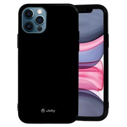Jelly case iPhone 14, negru