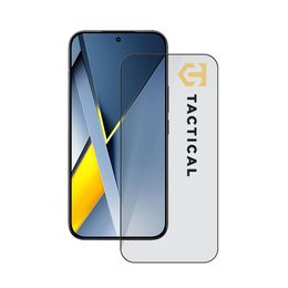 Tactical Glass Shield 5D Panzerglas für Xiaomi Poco F8 Ultra - Gehärtetes Displayschutzglas - Schwarz