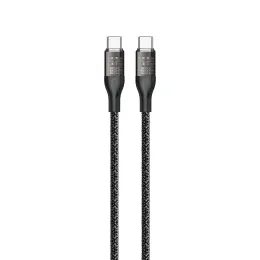 Dudao L22C kabel USB-C - USB-C, 120W, 1m, siv