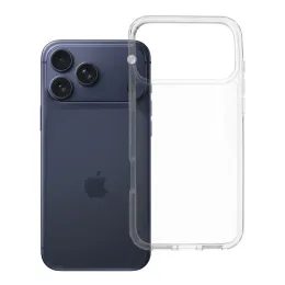 iPhone 17 Pro Max / 18 Pro Max silikona vāciņš – caurspīdīgs