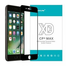 Nillkin XD CP+ MAX, Tvrzené sklo, iPhone 7 / 8, černé