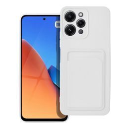 Husă Card Case, Xiaomi Redmi 12 4G, alb
