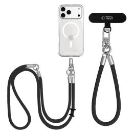 Tech-Protect C10S Crossbody & Wrist tracolla, nero