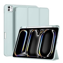 Techsuit Flex Trifold etui, iPad Pro 11 2024, jasnoniebieskie