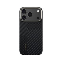Benks Montage Magnetic Armor Air Kevlar husă Metal Frame, iPhone 17 Pro Max, negru