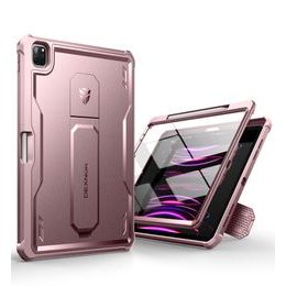 Dexnor 360 Kickstand etui iPad Pro 12.9, 2020 / 2021 / 2022 (iPad Pro 4 / 5 / 6), różowy