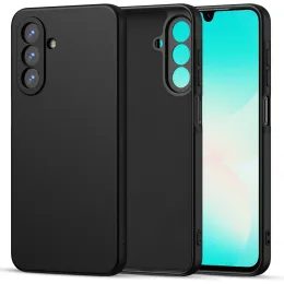 Tech-Protect Icon Schutzhülle für Samsung Galaxy A17 / A18 - Silikon Case mit Mikrofaser - Schwarz
