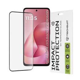 Techsuit 111D Panzerglas, Motorola Moto G57 Power / G67 Power, schwarz