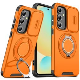 Θήκη Camslide Stand, Samsung Galaxy S24 FE, πορτοκαλί
