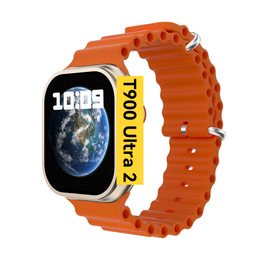 Smartwatch T900 Ultra 2, oranžové