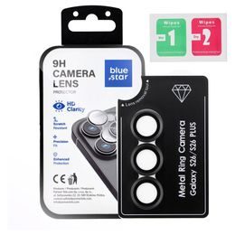 BlueStar Easy Install sticlă pentru cameră foto, Samsung Galaxy S26 Plus, negru