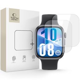 Tech-Protect Hydro Flex+, Hydrogelová fólie, Huawei Watch Fit 3 / 4, 2 kusy