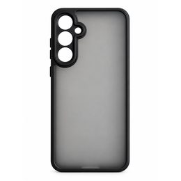 Matt Case Schutzhülle für Samsung Galaxy A16 - Matte rauchige Rückseite - Schwarz