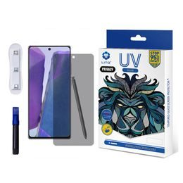 Lito 3D UV Tvrzené sklo, Samsung Galaxy Note 20 Ultra / Note 20 Ultra 5G, Privacy