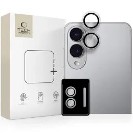 Tech-Protect Camring Fit+, etui za objektiv fotoaparata, Samsung Galaxy S25 Edge, prozorno