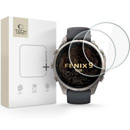 Tech-Protect Tvrzené sklo Glass Fit+, Garmin Fenix 9 Pro (47 mm), 2 kusy