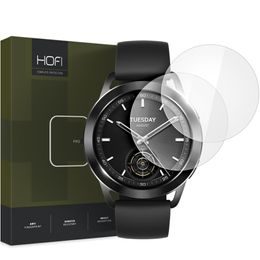 Hofi Pro+ Displayschutz aus gehärtetem Glas, Xiaomi Watch S3, 2 stücke