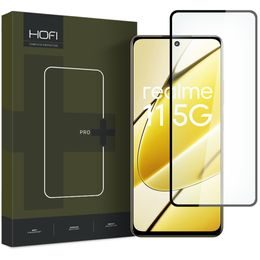 Hofi Pro+ Displayschutz aus gehärtetem Glas, Realme 11 5G, schwarz