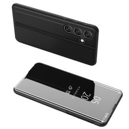 Clear view husă neagră pentru telefon Samsung Galaxy A54 5G