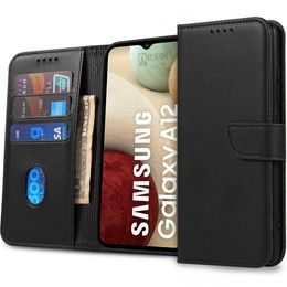 Tech-Protect Samsung Galaxy A12, schwarze Hülle