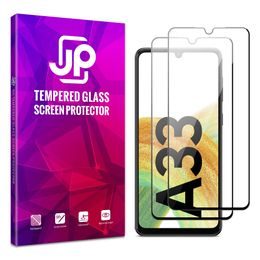 JP 2x 3D üveg, Samsung Galaxy A33, fekete