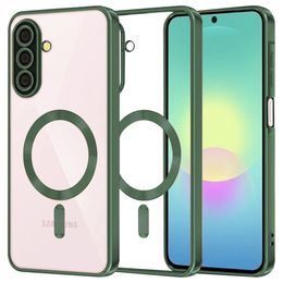 Samsung Galaxy A27 5G ümbris – Techsuit Luxury Crystal MagSafe – tumeroeline