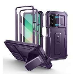 Dexnor 360 Kickstand Camprotector etui Samsung Galaxy A26, fioletowy