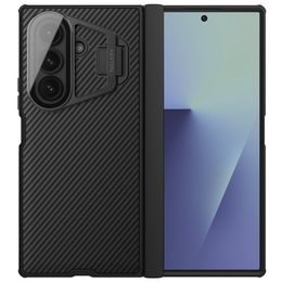 Samsung Galaxy Z Fold 7 vāciņš – Nillkin Camshield Pro Magnetic – melns