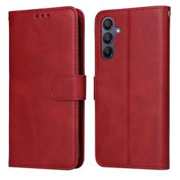 Samsung Galaxy A18 klappümbris magnetiga – punane