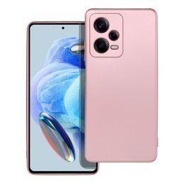 Metallic obal, Xiaomi Redmi Note 12 Pro 5G, růžový