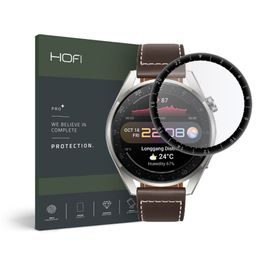 Hofi Hybrid Folie de sticlă securizată, Huawei Watch 3 48 mm, neagră