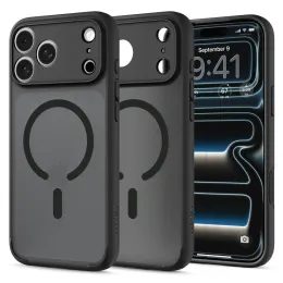 Spigen Ultra Hybrid Mag s MagSafe, iPhone 17 Pro Max / 18 Pro Max, frost black