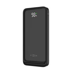 FIXED Zen2 10 powerbank LCD kijelzővel, 10 000 mAh, PD 20W, fekete
