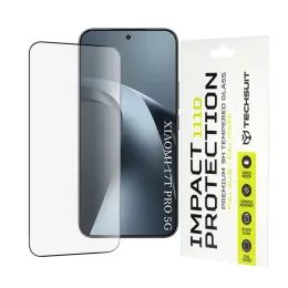 Techsuit 111D Szkło hartowane, Xiaomi 17T Pro, czarne