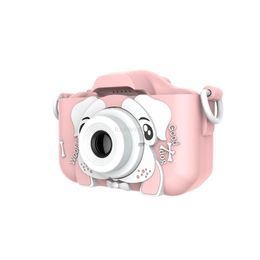 Aparat fotograficzny dla dzieci X5 z motywem psa, różowy