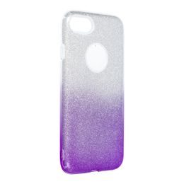 Obal Forcell Shining, iPhone 7 / 8, stříbrno fialový