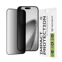 Techsuit 111D Privacy Zaštitno kaljeno staklo, iPhone 17, crno