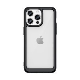 Husă Outer Space Case, iPhone 15 Pro Max, neagră