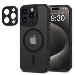Tech-Protect MagCam MagSafe, iPhone 16 Pro, černý matný