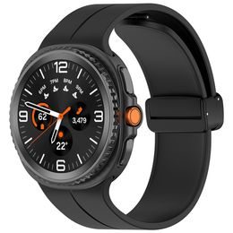 Techsuit Curea pentru ceas W011, Samsung Galaxy Watch 8 40mm / Watch 8 44mm / Watch 8 Classic, negru