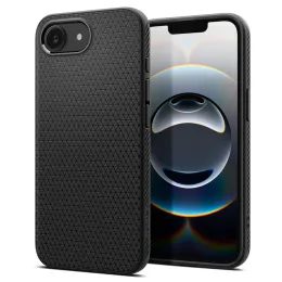 Spigen Liquid Air, iPhone 16e, fekete