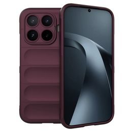 Magic Shield Hoesje voor Xiaomi 17T - Schokbestendig - Wijnrood