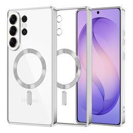 Techsuit Luxury Crystal MagSafe, Samsung Galaxy S26 Ultra, argintiu