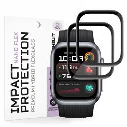 Techsuit Nano Flex, Huawei Watch D2, 2 bucăți, negru