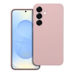 Silikon-Hülle mit MagSafe, Samsung Galaxy S25 Edge, Hellrosa