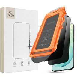 Samsung Galaxy S26 FE kaitseklaas – Tech-Protect Quick Set+ privaatsusklaas 2 tk