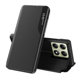 Eco Leather View Case, Xiaomi 14T, schwarz