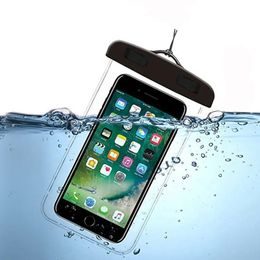 Techsuit Vodotěsné pouzdro pro telefon do 6,5", černé