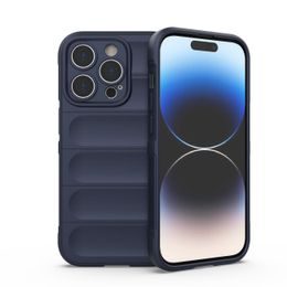 Magic Shield etui, iPhone 14 Pro, temno modra