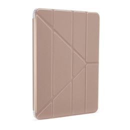 Pipetto Metallic Origami Case tok, Apple iPad Pro 11 2018 / 2020 / 2021 / 2022, iPad Air 4 10.9 2020 / Air 5 10.9 2022 / Air 11 2024, rozéarany